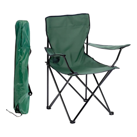 Combo 2 Sillas Plegables Apoya Brazos Verde y Rojo Navigator