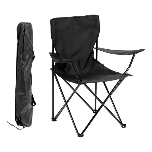 Combo 2 Sillas Plegables Apoya Brazos Azul y Negro Navigator