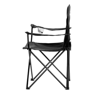 Combo Playero Grey-Black: Quitasol Gris + Silla Black