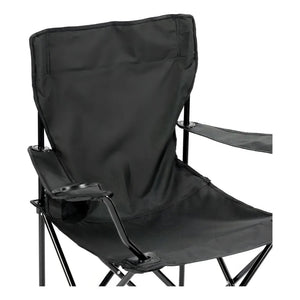 Silla Plegable Apoyabrazos Negro Navigator