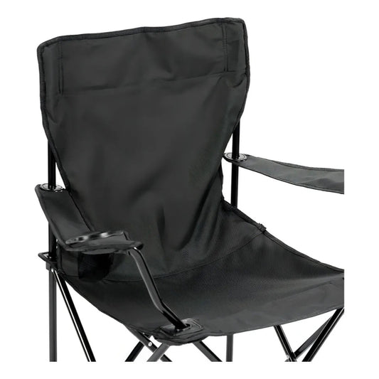 Silla Plegable Apoyabrazos Negro Navigator