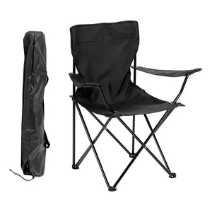 Combo Playero Grey-Black: Quitasol Gris + Silla Black