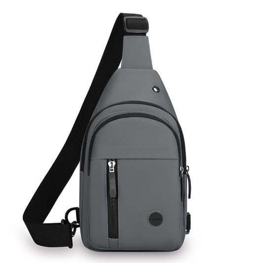 Bandolera Cruzada Gris