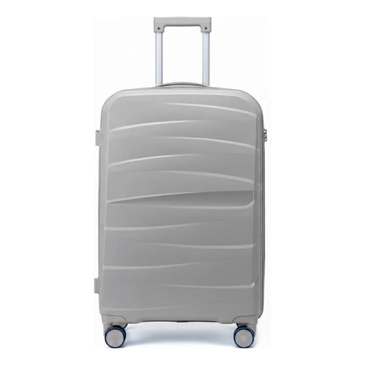 Combo Mochila Viaje Viral Cabina Avión 40L Black Resistente al agua y Maleta de Cabina Gris