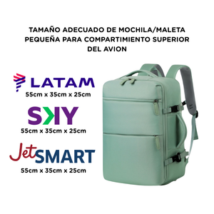 Mochila Viaje Viral 40L Travel. Expandible con Bolsillo Antirrobo Navigator