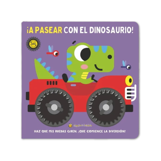 A Pasear Con El Dinosaurio Sobre Ruedas