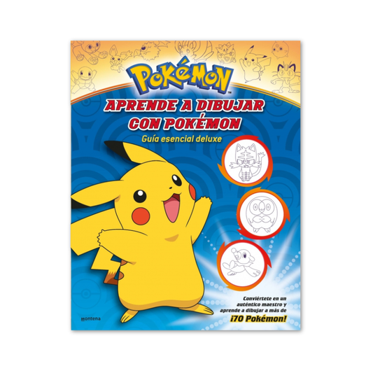 Aprende A Dibujar Con Pokemon: Guia Esseencial Deluxe