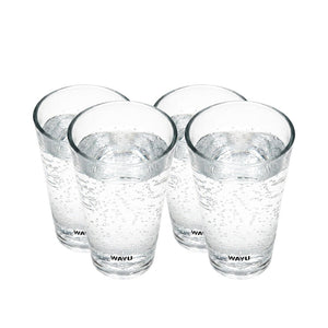 Set 4 Vasos Vidrio Wayu