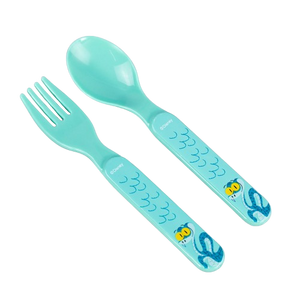 Hermetico 850ml + Cubiertos Pp Zootopia