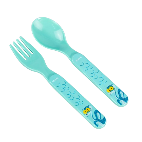 Hermetico 850ml + Cubiertos Pp Zootopia