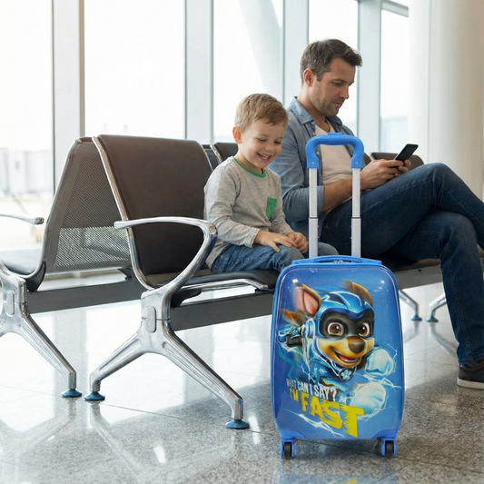 Maleta Infantil 4 Ruedas Paw Patrol Niño