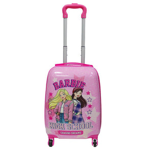 Maleta Infantil 4 Ruedas Barbie 16