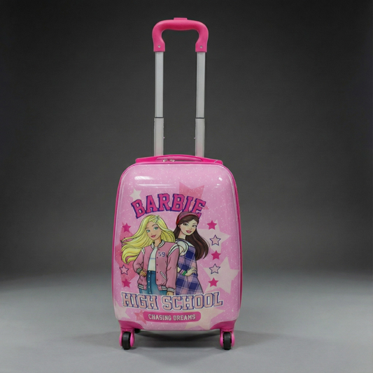 Maleta Infantil 4 Ruedas Barbie 16