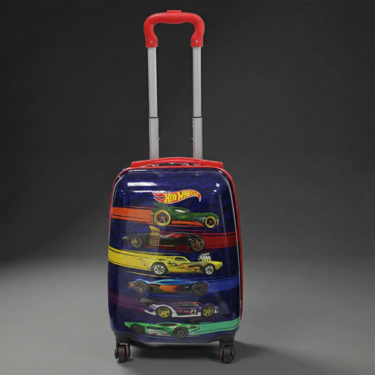 Maleta Infantil 4 Ruedas Hot Wheels 16