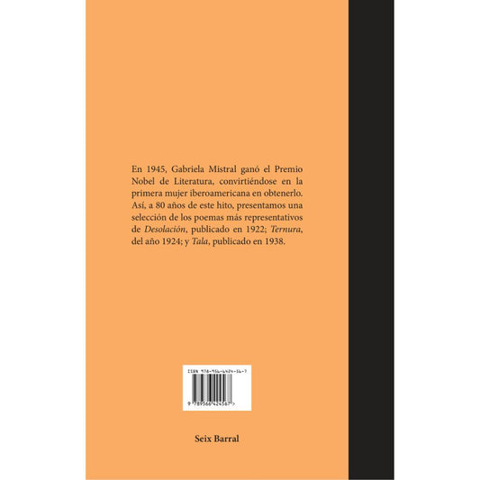 Tala Selección De Poemas Gabriela Mistral