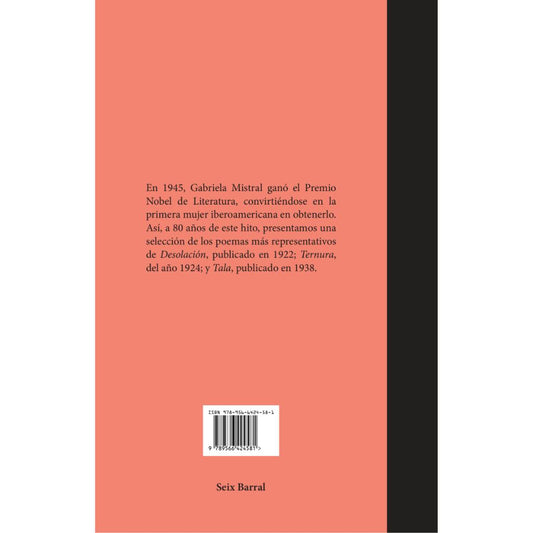 Ternura Selección De Poemas Gabriela Mistral