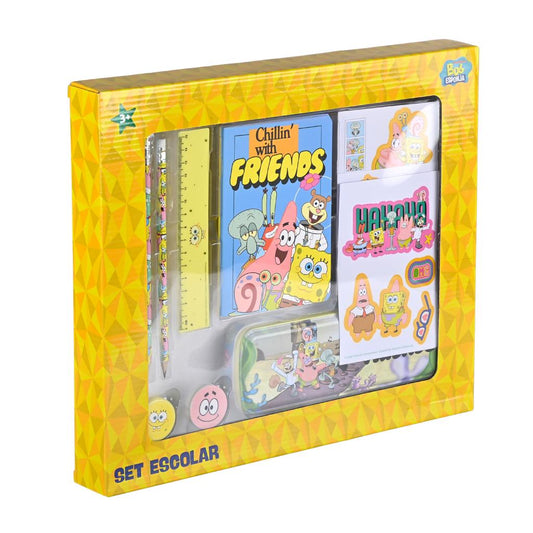 Set Escolar Bob Esponja 2.0
