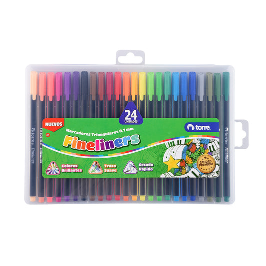 Set Fineliner 24 Colores