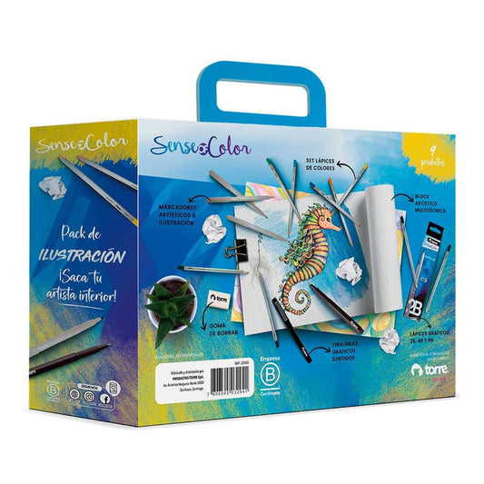 Caja Box Sense Of Color Ilustración