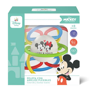 Pelota Con Anillos Flexibles Disney Baby