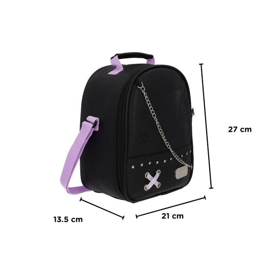 Lonchera Kuromi 5Lts Juvenil Negro