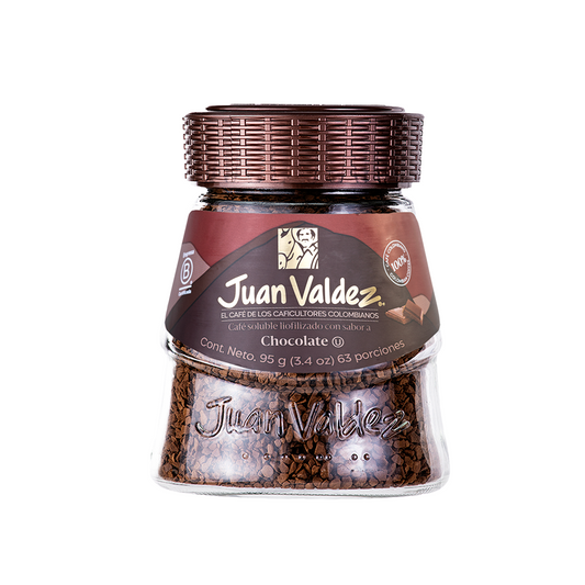 Café Soluble Liofilizado Juan Valdez Chocolate 95 g