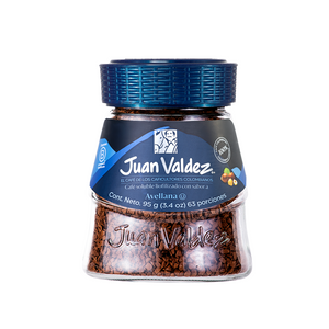 Café Soluble Liofilizado Juan Valdez Avellana 95 g