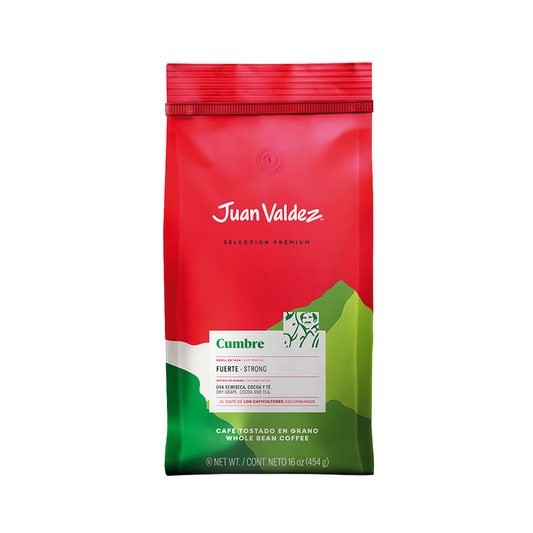 Café en Grano Juan Valdez Cumbre 454 g