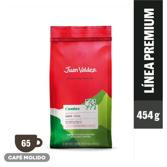 Café en Grano Juan Valdez Cumbre 454 g