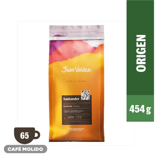 Café en Grano Juan Valdez Santander 454 g