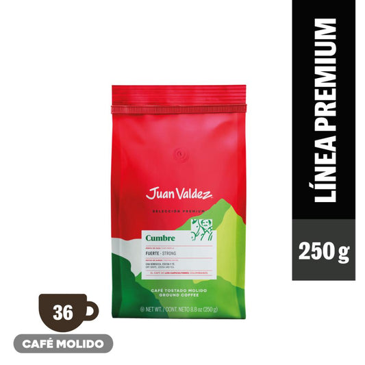 Café Molido Juan Valdez Cumbre 250 g