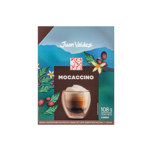 Mocaccino Instantáneo Juan Valdez Display x6 108 g