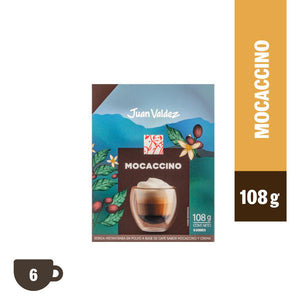 Mocaccino Instantáneo Juan Valdez Display x6 108 g