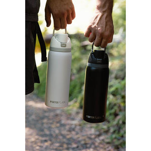 Botella Agua Térmica  Porter Flask Blanco 700 ml