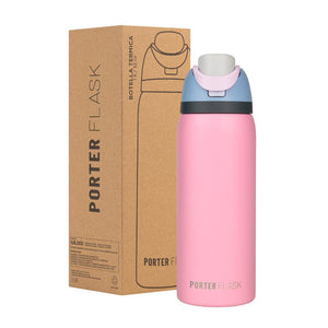 Botella Agua Térmica  Porter Flask Pink Rosa 700 ml