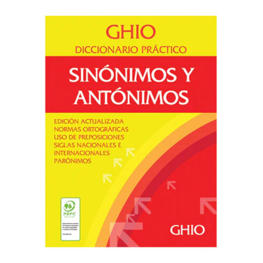 Diccionario Ghio De Sinónimos Y Antónimos – Libertad S.A.