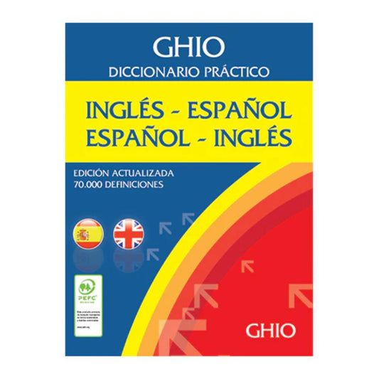 Diccionario Ghio Práctico Inglés Español – Libertad S.A.
