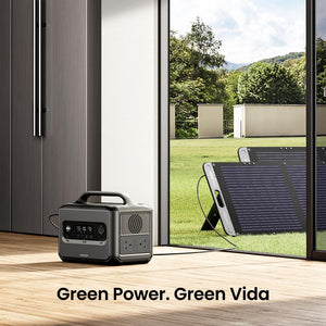 Energía Portátil UGREEN GS1200 1024Wh Con Carga Solar Hasta 400W