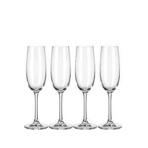 Set de 4 Copas de Champagne Cristal 210 ml Maison Verre — las 4 piezas del set
