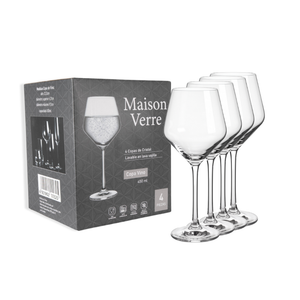 Set de 4 Copas de Vino Cristal 450 ml Maison Verre