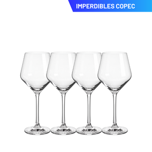 Set de 4 Copas de Vino Cristal 450 ml Maison Verre