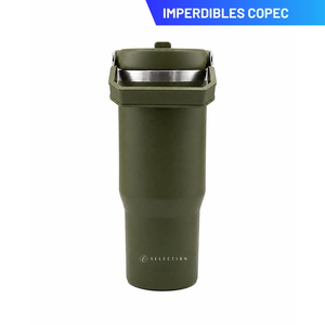 Mug Acero Inoxidable 900ml Oliva