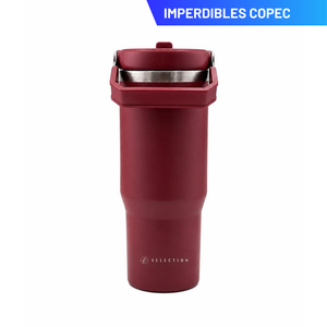 Mug Acero Inoxidable 900ml Granate