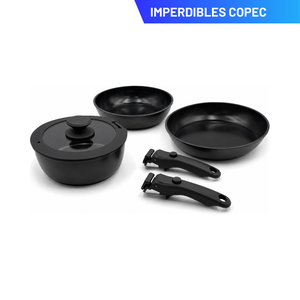 Juego de Cocina de 6 Piezas - Negro Selection
