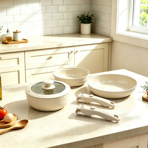 Juego de Cocina de 6 Piezas - Crema Selection