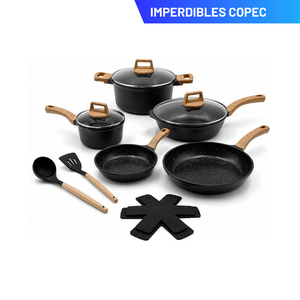 Batería Cocina Aluminio Fundido 14Piezas Selection