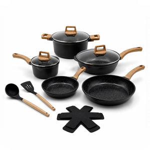 Batería Cocina Aluminio Fundido 14Piezas Selection