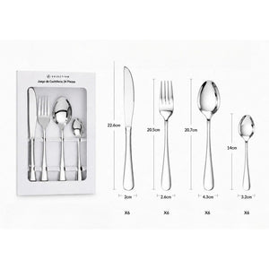 Set de Cuchillería de 24 Piezas