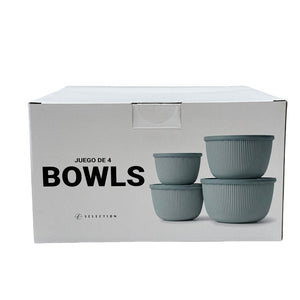 Juego de 4 Bowls para Ensalada