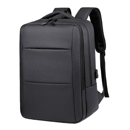 Mochila Viaje 24L Impermeable Negro H Navigator